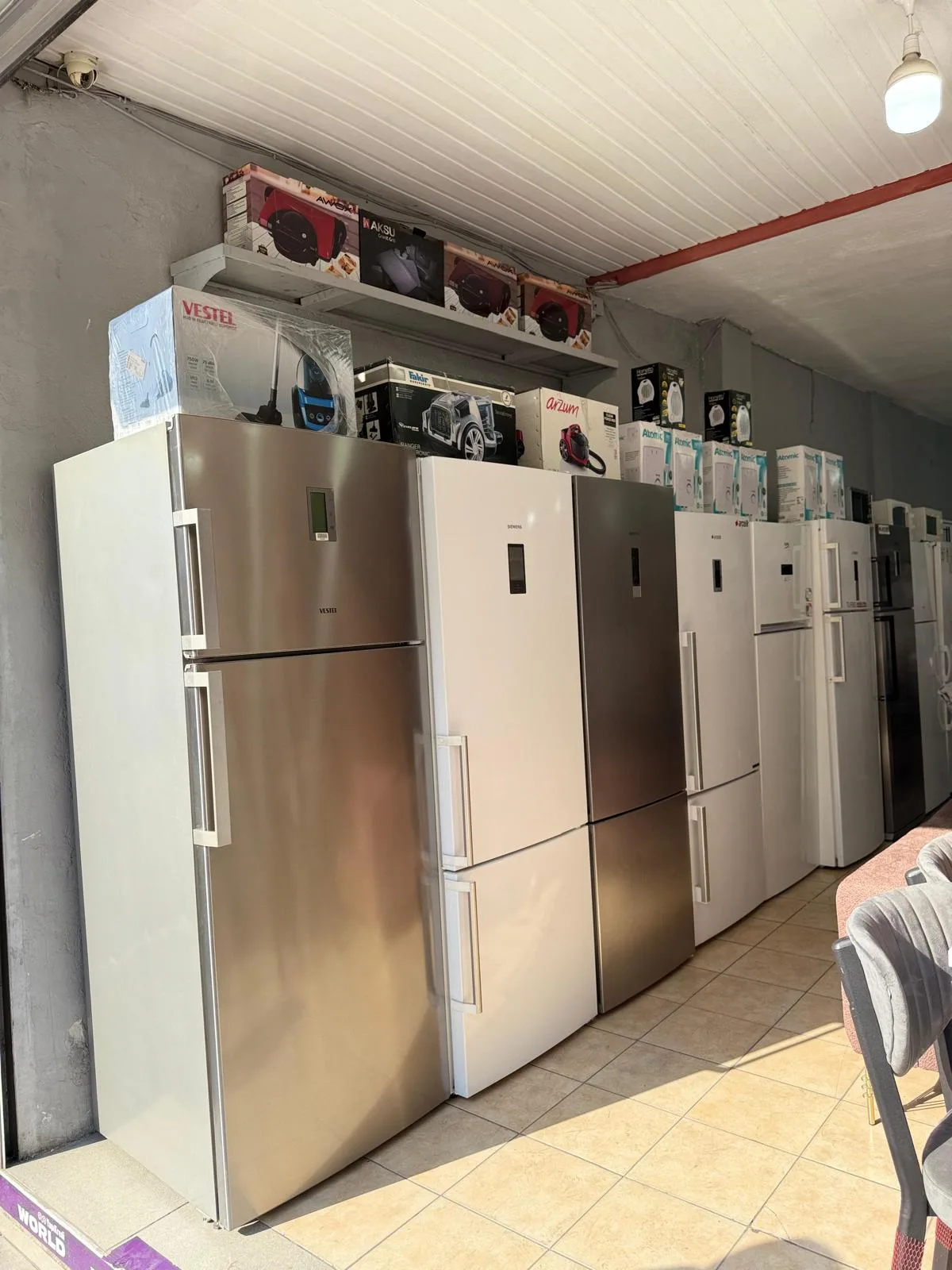 Kaya Spot Adana ikinci el buzdolabı reyonu